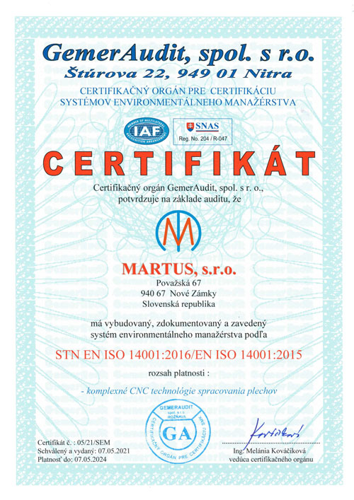 ISO 14001:2021